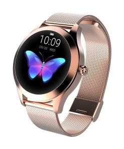 Pink Butterfly Women’s Smart Watch