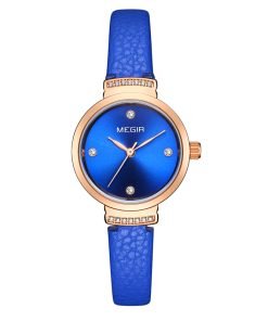 Women's Matte Leather Strap Watches