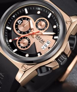 Men's Luxury Rubber Band Sport Wristwatches